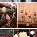 decoración floral aérea para bodas